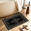 Small Area Rug 2x3 Ft Door Mat Machine Washable Kitchen