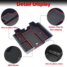 NYSDH Center Console Organizer 2019-23 For Chevy Silverado For GMC Sierra 1500 3500HD