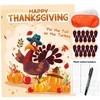 PARTYLOUD Thanksgiving Games for Family, Pin The Tail on The