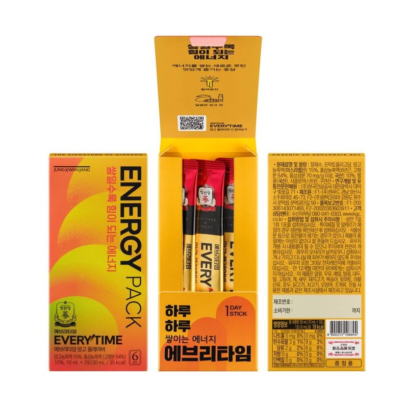 [Experience Deal] CheongKwanJang Everytime Mango Flavor 10ml 3 sachets 2pcs