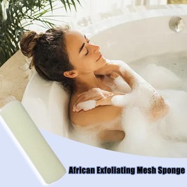 African Bath Sponge,African Mesh Cloth Net Scrubber Bath Towel - Elastic Bath Sponges, Dead Skin Removal for Women & Men Daily Use