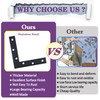 Alise Flat L Brackets for Wood,Black Flat Corner Brace Corner