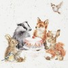 Wrendale Designs Woodland Party Square Plate
