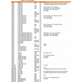 YWIM 1 Pair 234-4045 Front Left and Right Side Oxygen O2 Sensors Replacement for Ford 2001-2000 E-150 E-250 E-350 Van 5.4L,2 Packs