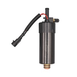 Yezoauto Fuel Pump with pressure valve for Johnson Evinrude 200HP 225HP 250HP 300HP E-TEC 90 DEG 3.3L 3.4L 2005-2014 Replaces 5006063 5010821(pattern with schrader valve)