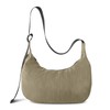 Nylon Crescent Bag Medium Crossbody Shoulder Bag with Adjustable Strap,