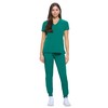 Natural Uniforms Womens Essential Cool Stretch Jogger Scrub Set (True