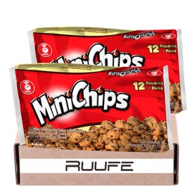 Minichips Colombia (24 pack) Mini Chocolate Chips by Festival Chocolate Cookies Colombian snacks dulces colombianos Colombian candy mecato colombiano Colombian food