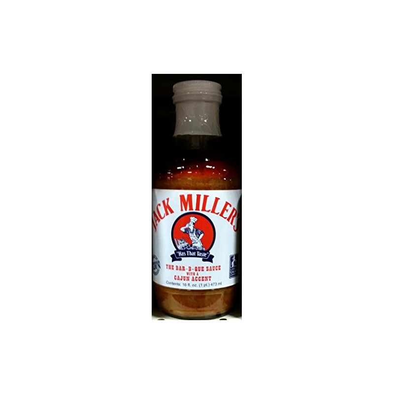 Jack Miller's Bar-B-Que Sauce 16 Oz (Pack of 3)