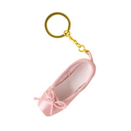 Appuivbt Ballet Shoe Keychain - Dance Keys Holder, Backpack Pendant Charm for Keys and Bags