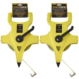 Nylon Clad Steel Open Reel ProTapes – English. 1/2" x 100'; 8ths (2 Pack)