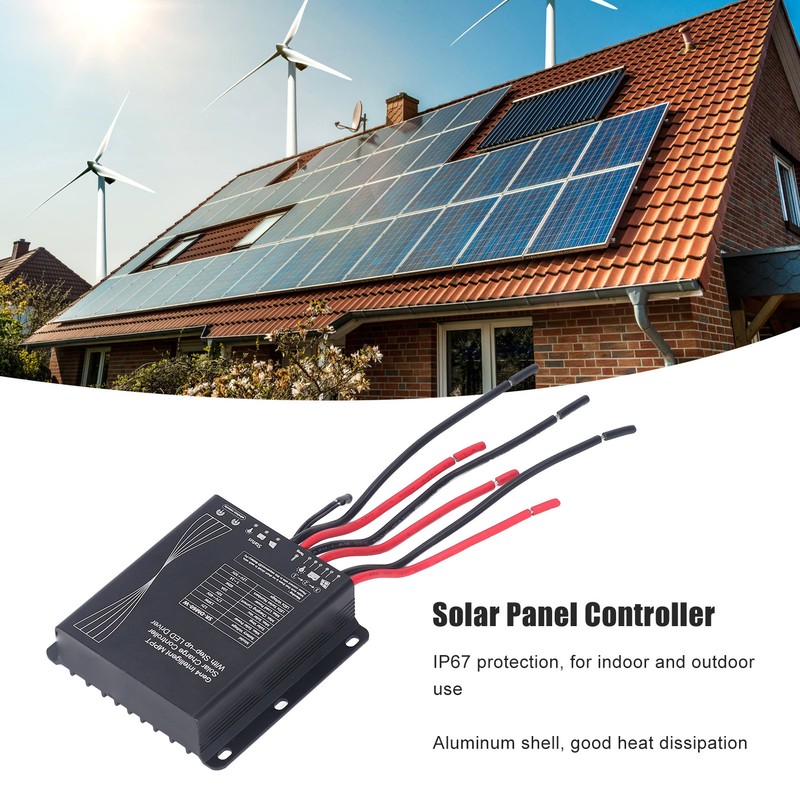 12V Smart MPPT Solar Controller with Step LED Driver Solar