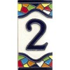 TORO DEL ORO House Numbers. Numbers and Letters on Tile.