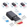 4 Pack Heavy Duty Push Latch & Lock for Hidden