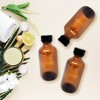 12 Pack (2 oz) 60ml Essential Oil Amber Glass Bottles