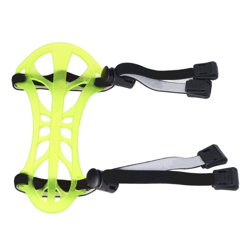 Archery Arm Guard TPE Adjustable Protective 2 Strap Forearm Protector