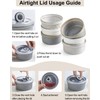 Ceramic Small Baking Dishes for Oven, 12oz Meal Prep Containers