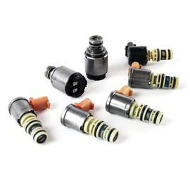 INGKAN 7pcs 5 Speed Transmission Shift Solenoid Kit D116420A 8683167 Fits for 1999-2005 GM/Duramax 1000/2000 Allison Replace OE 29533074 29533075 29536833