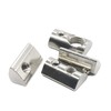 20x M5 Nutenstein 13,5 x 7,2 mm Nut 8, mit
