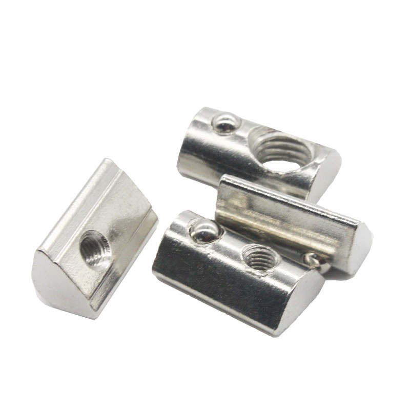 20x M5 Nutenstein 13,5 x 7,2 mm Nut 8, mit