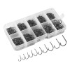 THE9SHOP 500 Piezas Kit De Anzuelos Pesca 3-12# Con Caja