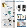 Veise VE06 Smart Deadbolt with App Control, Keyless Entry Smart