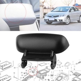 ‎Acouto Car Armrest Cover Lock Center Console Latch for 83451-SNA-A01ZA