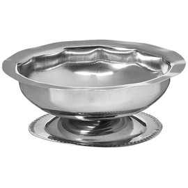Winco SD-3 Paneled Sherbet Dish, 3.5-Ounce