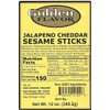 Golden Flavor - Jalapeno Cheddar Sesame Sticks - 12 oz