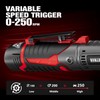 Alloyman 3/8" Cordless Ratchet Wrench Set, 60FT-LBS(80N.m) Electric Ratchet, 12V