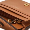 Hazzys (신세계센텀점)브라운 로고패치 소가죽 반지갑 HIWA5E530W1 (SHINSEGAE CENTUM) Brown Logo