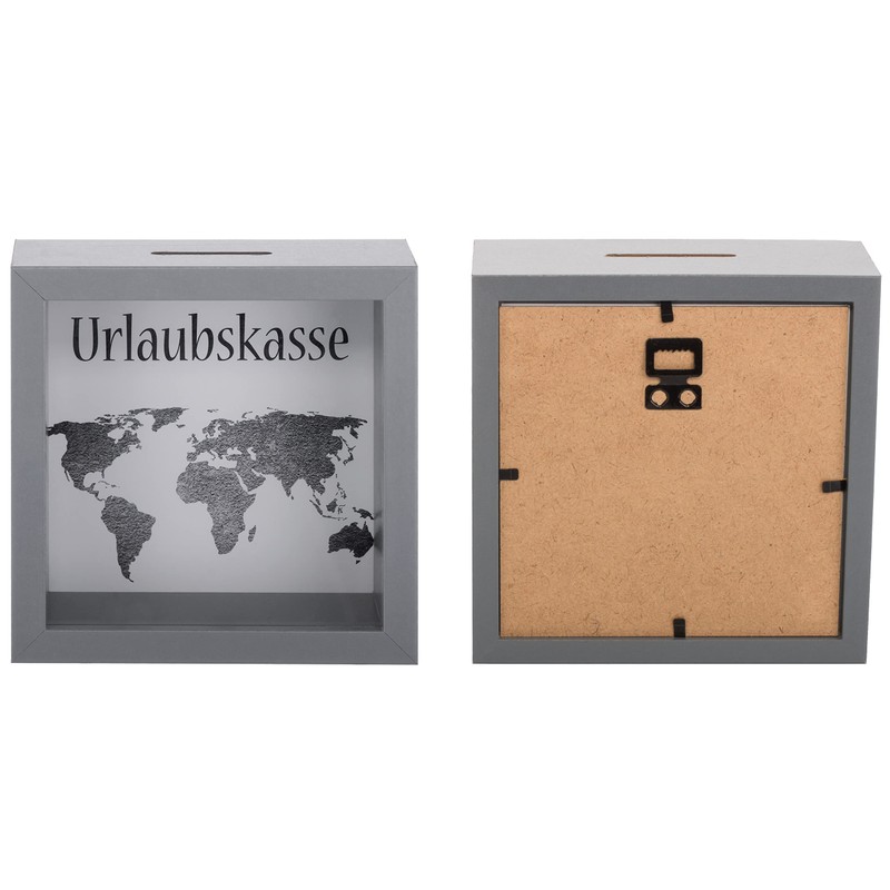 Brandsseller Money Box Holiday Fund Money Box Picture Frame Design