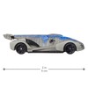 Hot Wheels Character Cars Velociraptor Blue, Toy Vehicle for Ages