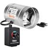 iPower 4 Inch 100 CFM Booster Fan Inline Duct Vent