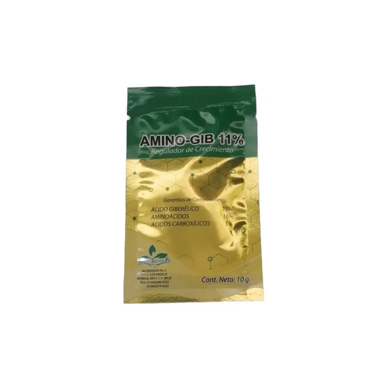 Acido Giberelico 10gr Para Crecimiento Rápido De Plantas