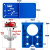 Wolfride 35mm Concealed Hinge Jig Kit - Cabinet Door Hinge