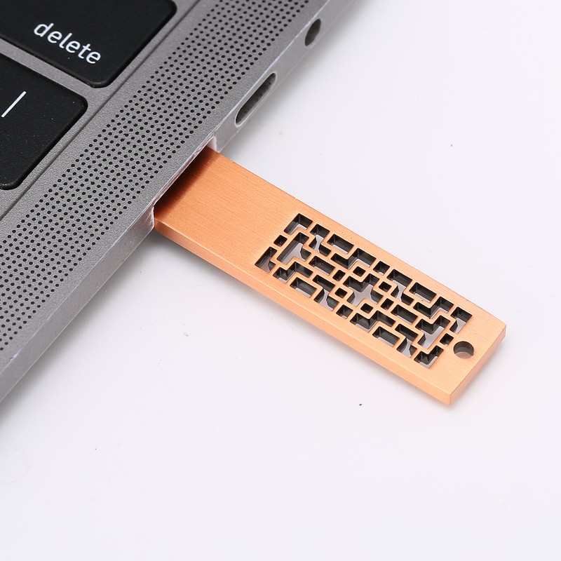 USB Flash Drive 16GB/32G/64G/128G Thumb Metal 2.0 Portable Waterproof Metal
