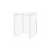 Acrylic Display Riser Box Clear Plexiglass 12" x 12” x