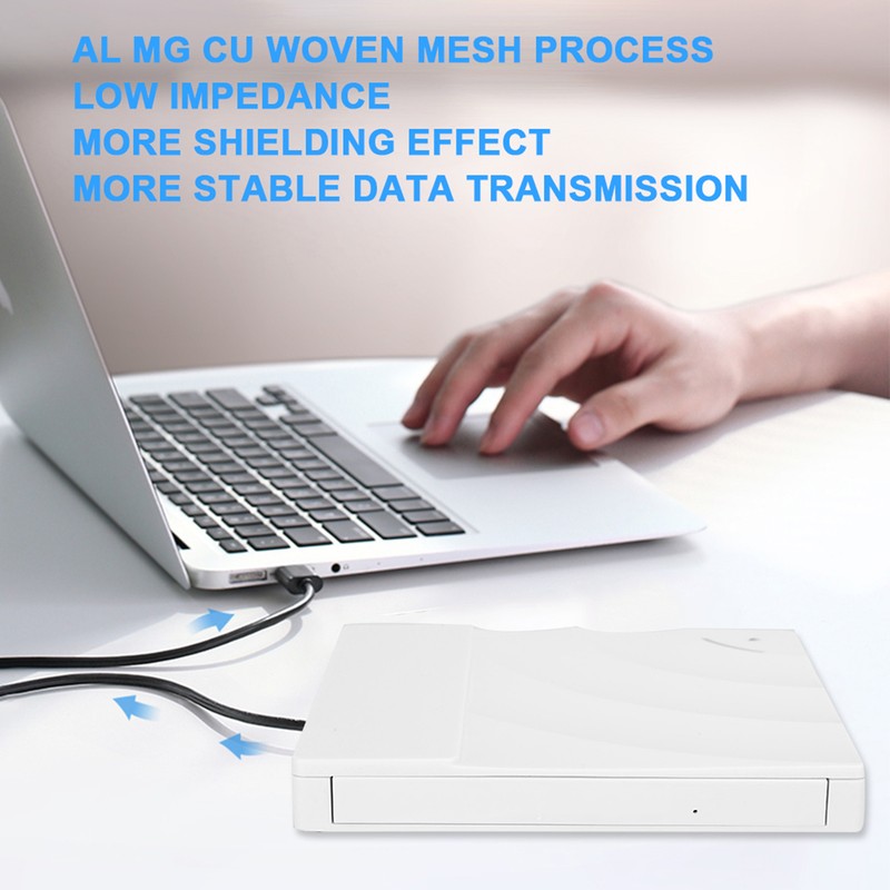 USB 3.0 Burner External Optical Drive Touch Type Notebook Accessory