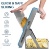 Mandoline Slicer for Kitchen, Mandoline Slicer Safe Multifunctional Dicer Adjustable