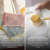 Joeji's Kitchen Eco Bamboo Dish Brush, Spazzola per piatti con