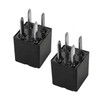 (4-Pack) 20A 12V DC 4-Pin SPST Automotive Relay - Heavy-Duty