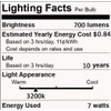 KONPWAY 12V Low Voltage LED Light Bulbs - Warm White