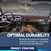 PIT66 TPE Dash Bezel Cover, Compatible with Chevy GMC Full