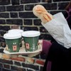 AIOS Plastic Free Aqueous Double Walled Coffee Cups with Sip