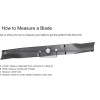 Laser 19" 3/4 Mower Blade 3/8 Hole Mulcher For Brute