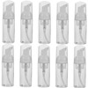 SHOWERORO 10 Pcs Travel Bottle Clear Foaming Pump Bottles Foam