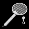Tiardey Electric Fly Swatter, USB, Foldable, Mosquito Swatter with Mosquito