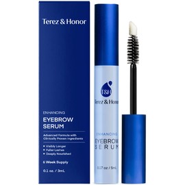 Serum para Cejas - Suero para Crecimiento de Cejas Fortalecedor y Acondicionador para Cejas Más Pobladas, con Aplicador de Precisión, 5 ml            