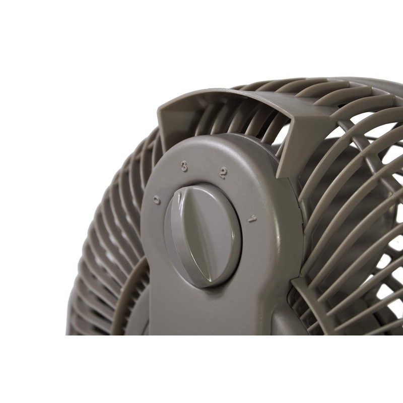 Air King 9530 9-Inch 3-Speed High Performance Pivot Fan, gray